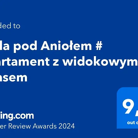 Pod Aniołem Z Tarasem Apartament